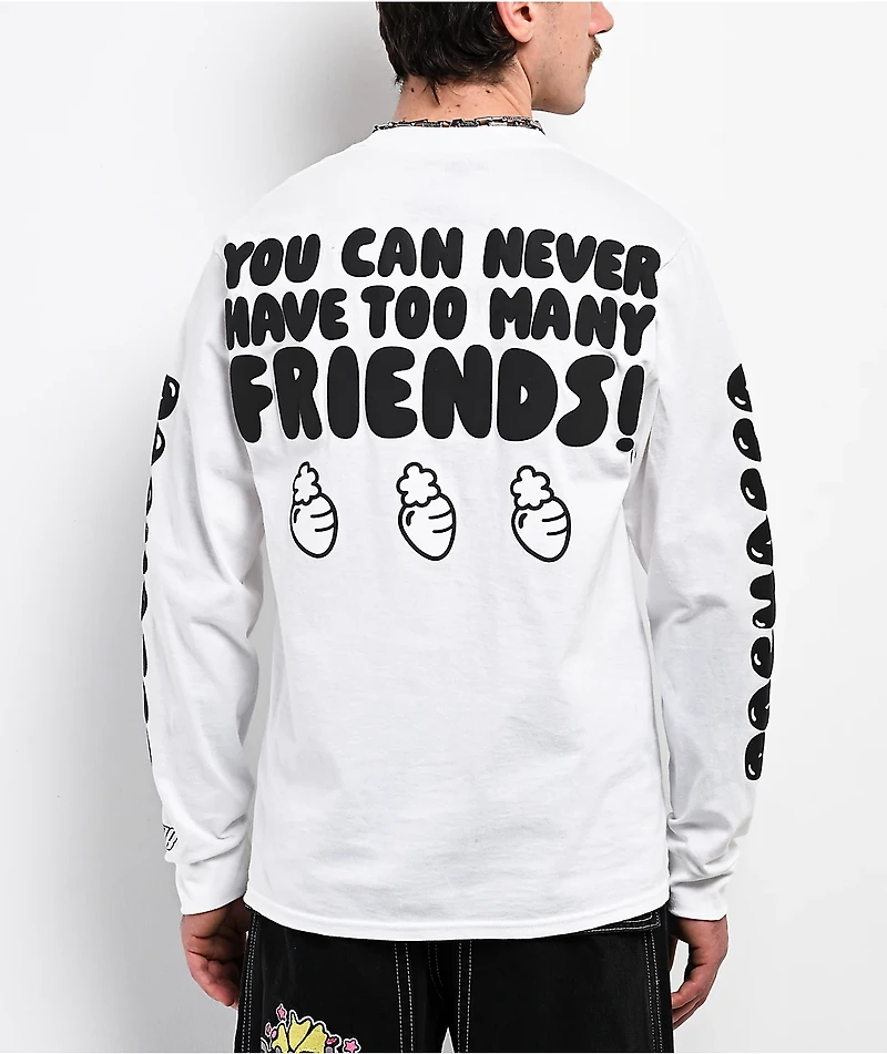 Hello Kitty® & Friends | A.LAB Pochacco™ Puffer White Long Sleeve T-Shirt