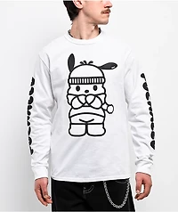 Hello Kitty® & Friends | A.LAB Pochacco™ Puffer White Long Sleeve T-Shirt