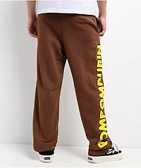Hello Kitty® & Friends | A.LAB Pompompurin™ Over The Rainbow Brown Sweatpants
