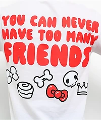 Hello Kitty® & Friends | A.LAB Puffer White Long Sleeve T-Shirt