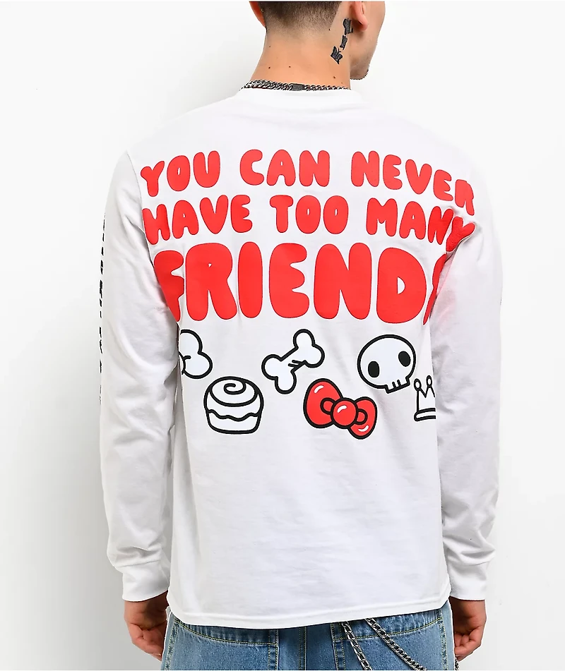 Hello Kitty® & Friends | A.LAB Puffer White Long Sleeve T-Shirt