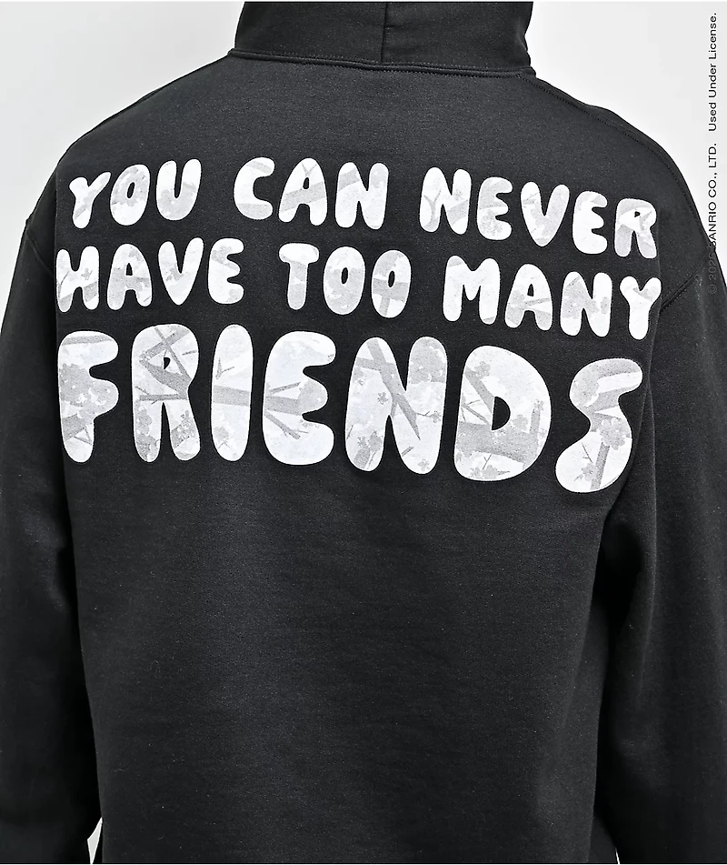 Hello Kitty® And Friends | A.LAB Camo Puffer Black Hoodie