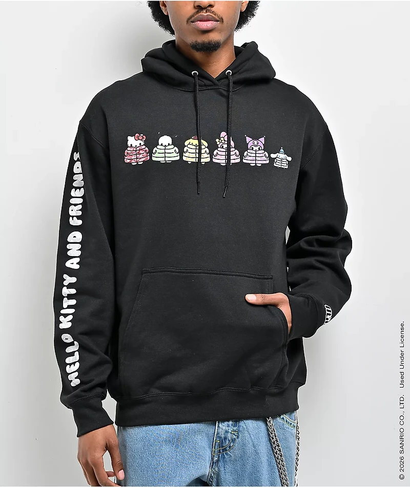 Hello Kitty® And Friends | A.LAB Camo Puffer Black Hoodie