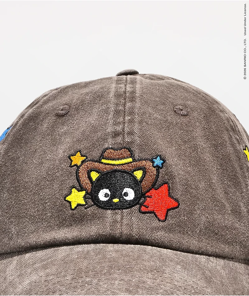 Hello Kitty® And Friends | A.LAB Chococat™ Cowgirl Brown Strapback Hat
