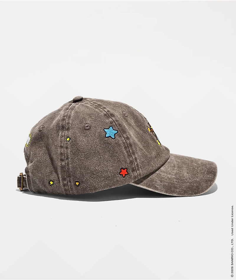 Hello Kitty® And Friends | A.LAB Chococat™ Cowgirl Brown Strapback Hat