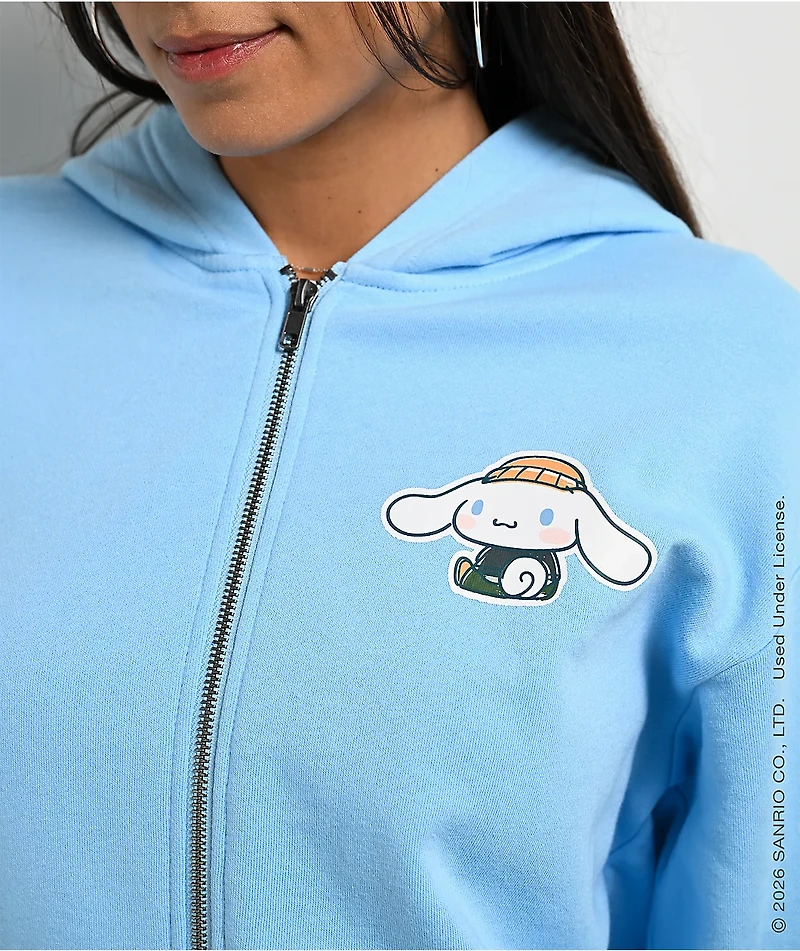 Hello Kitty® And Friends | A.LAB Cinnamoroll™ Street Graffiti Blue Zip Hoodie