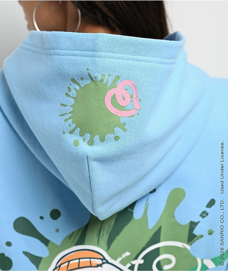Hello Kitty® And Friends | A.LAB Cinnamoroll™ Street Graffiti Blue Zip Hoodie