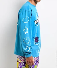 Hello Kitty® And Friends | A.LAB Cinnamoroll™ Tokyo Skate Blue Long Sleeve T-Shirt