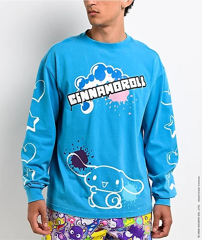Hello Kitty® And Friends | A.LAB Cinnamoroll™ Tokyo Skate Blue Long Sleeve T-Shirt