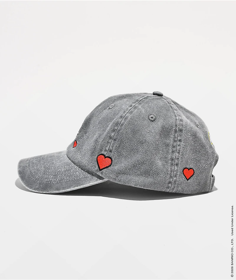 Hello Kitty® And Friends | A.LAB Hello Kitty® Cowgirl Grey Strapback Hat