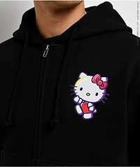 Hello Kitty® And Friends | A.LAB Hello Kitty® Tokyo Skate Black Zip Hoodie