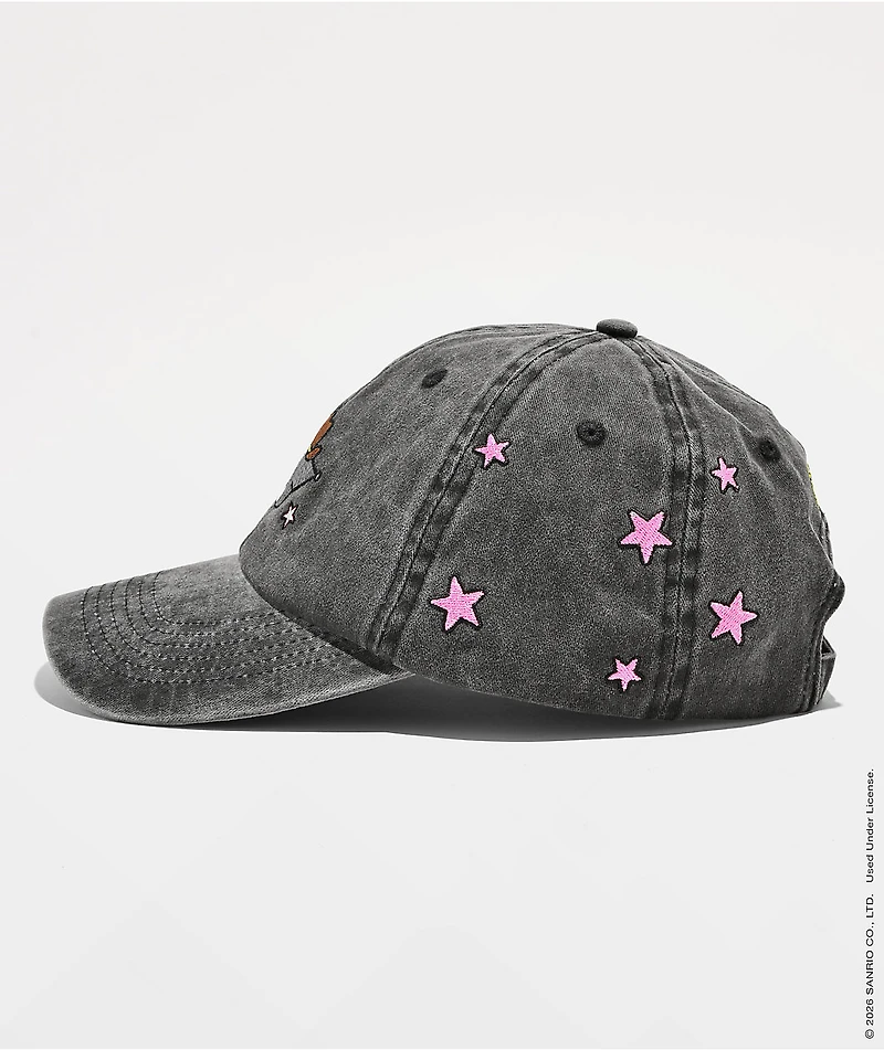 Hello Kitty® And Friends | A.LAB Kuromi™ Cowgirl Black Strapback Hat