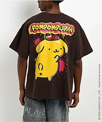 Hello Kitty® And Friends | A.LAB Pompompurin™ Tokyo Skate Brown T-Shirt