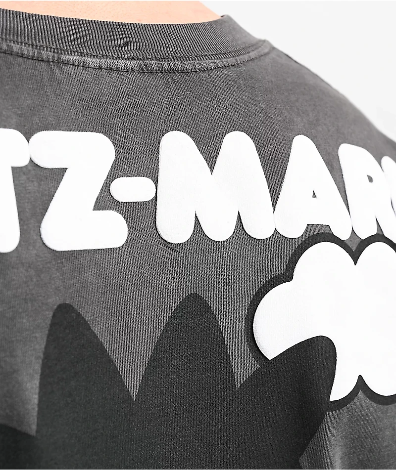 Hello Kitty® and Friends | A.LAB Badtz-maru™ Over The Rainbow Vintage Black T-Shirt