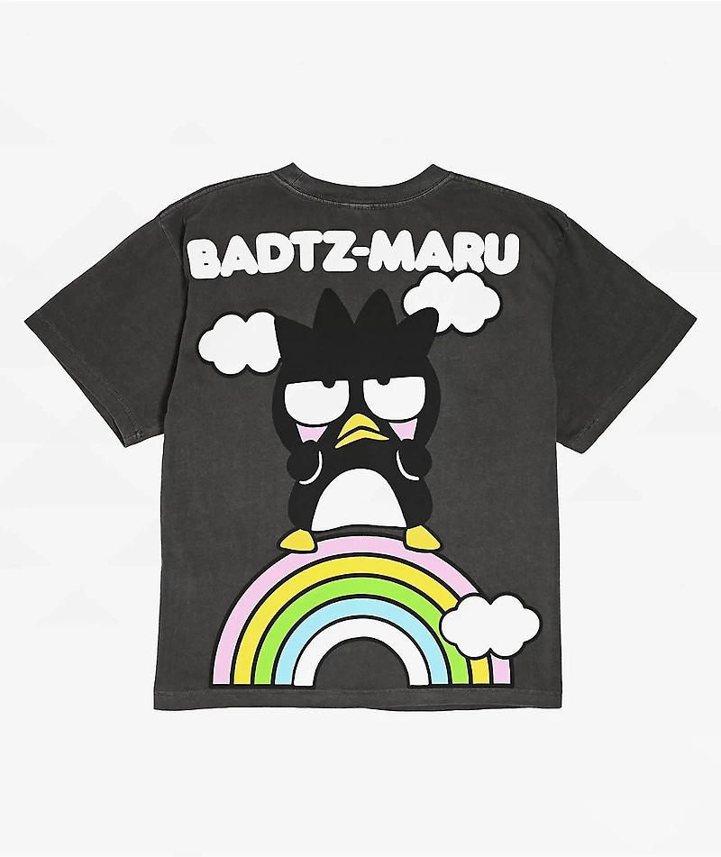 Hello Kitty® and Friends | A.LAB Badtz-maru™ Over The Rainbow Vintage Black T-Shirt