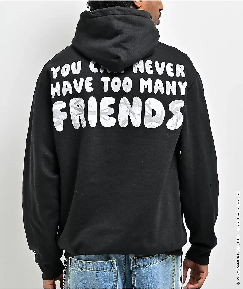 Hello Kitty® and Friends | A.LAB Camo Puffer Black Hoodie