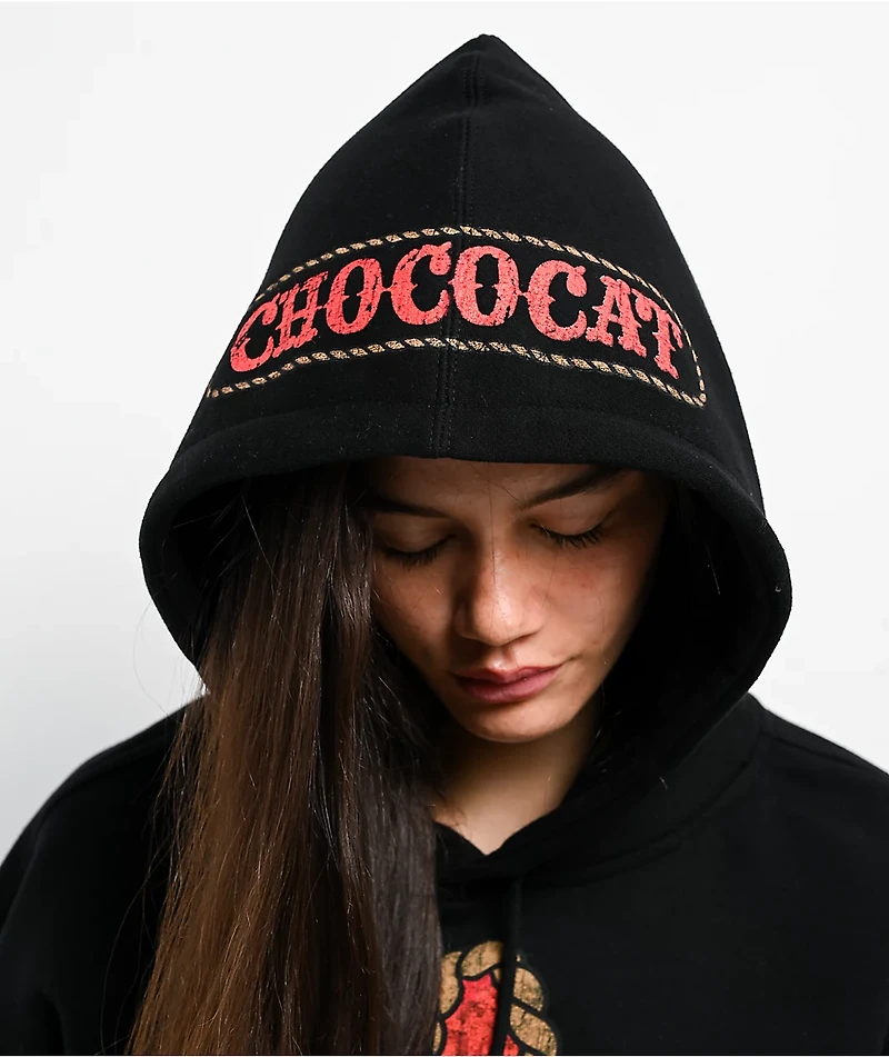 Hello Kitty® and Friends | A.LAB Chococat™ Cowgirl Black Hoodie