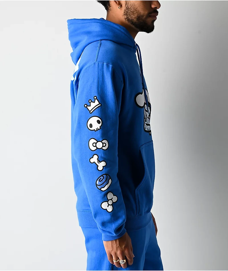 Hello Kitty® and Friends | A.LAB Cinnamoroll™ Camo Puffer Blue Hoodie