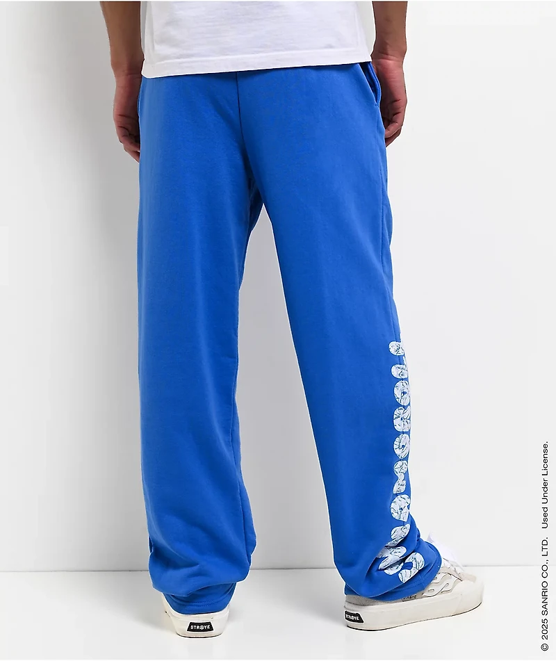 Hello Kitty® and Friends | A.LAB Cinnamoroll™ Camo Puffer Blue Sweatpants