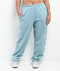 Hello Kitty® and Friends | A.LAB Cinnamoroll™ Pink Ribbon Blue Sweatpants