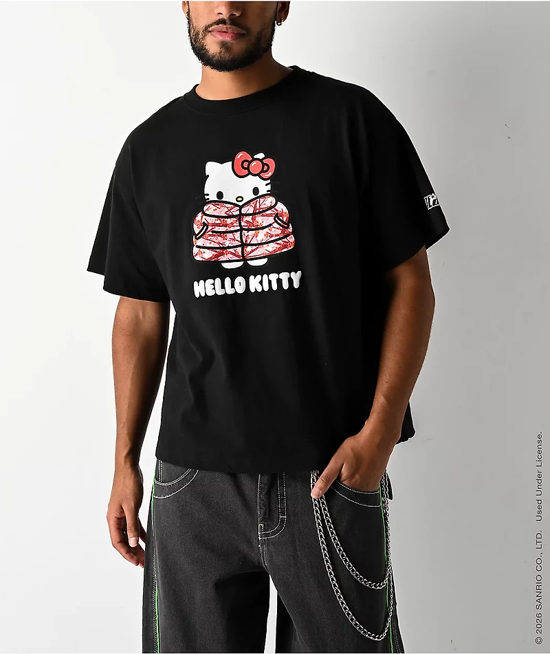 Hello Kitty® and Friends | A.LAB Hello Kitty® Camo Puffer Black T-Shirt