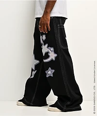 Hello Kitty® and Friends | A.LAB Hello Kitty® Cyber Y2K Mega Black Jeans