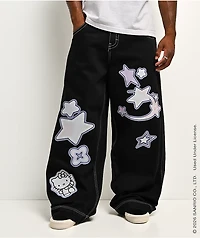 Hello Kitty® and Friends | A.LAB Hello Kitty® Cyber Y2K Mega Black Jeans