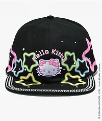Hello Kitty® and Friends | A.LAB Hello Kitty® Digital Dream Black Strapback Hat