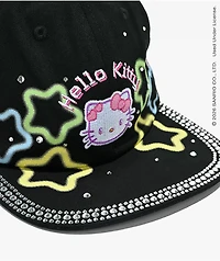 Hello Kitty® and Friends | A.LAB Hello Kitty® Digital Dream Black Strapback Hat