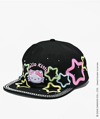Hello Kitty® and Friends | A.LAB Hello Kitty® Digital Dream Black Strapback Hat
