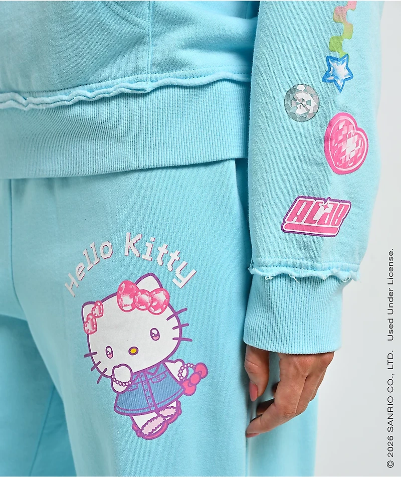 Hello Kitty® and Friends | A.LAB Hello Kitty® Digital Dream Blue & Purple Hoodie