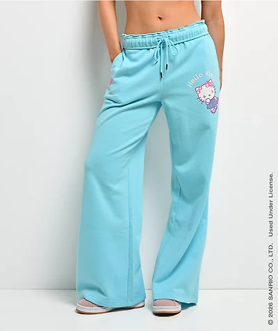 Hello Kitty® and Friends | A.LAB Hello Kitty® Digital Dream Blue Sweatpants