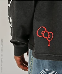 Hello Kitty® and Friends | A.LAB Hello Kitty® Tokyo Skate Black Wash Long Sleeve T-Shirt