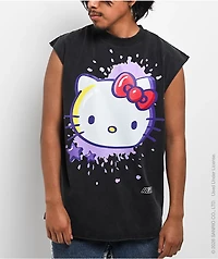 Hello Kitty® and Friends | A.LAB Hello Kitty® Tokyo Skate Black Wash Tank Top
