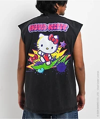 Hello Kitty® and Friends | A.LAB Hello Kitty® Tokyo Skate Black Wash Tank Top