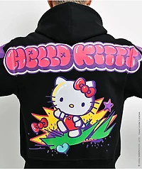 Hello Kitty® and Friends | A.LAB Hello Kitty® Tokyo Skate Black Zip Hoodie