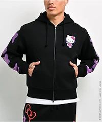 Hello Kitty® and Friends | A.LAB Hello Kitty® Tokyo Skate Black Zip Hoodie