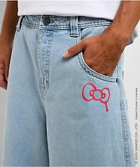 Hello Kitty® and Friends | A.LAB Hello Kitty® Tokyo Skate Blue Denim Shorts