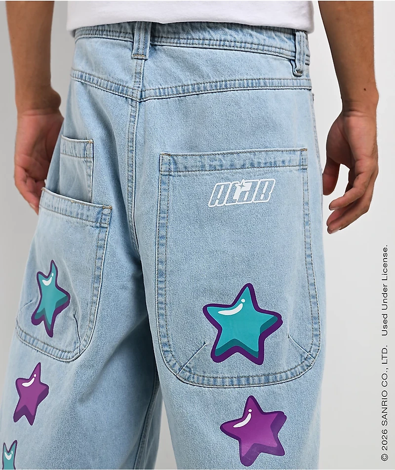 Hello Kitty® and Friends | A.LAB Hello Kitty® Tokyo Skate Blue Denim Shorts