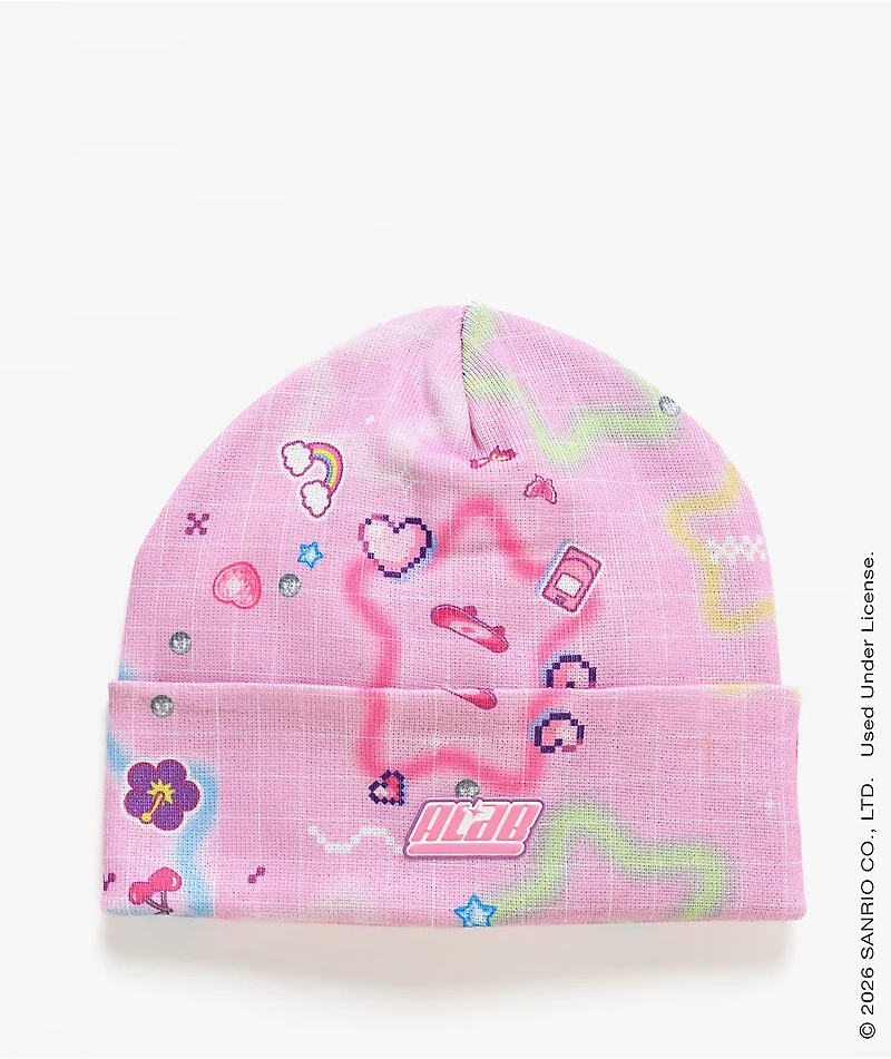 Hello Kitty® and Friends | A.LAB Hello Kitty® Y2K Pink Beanie