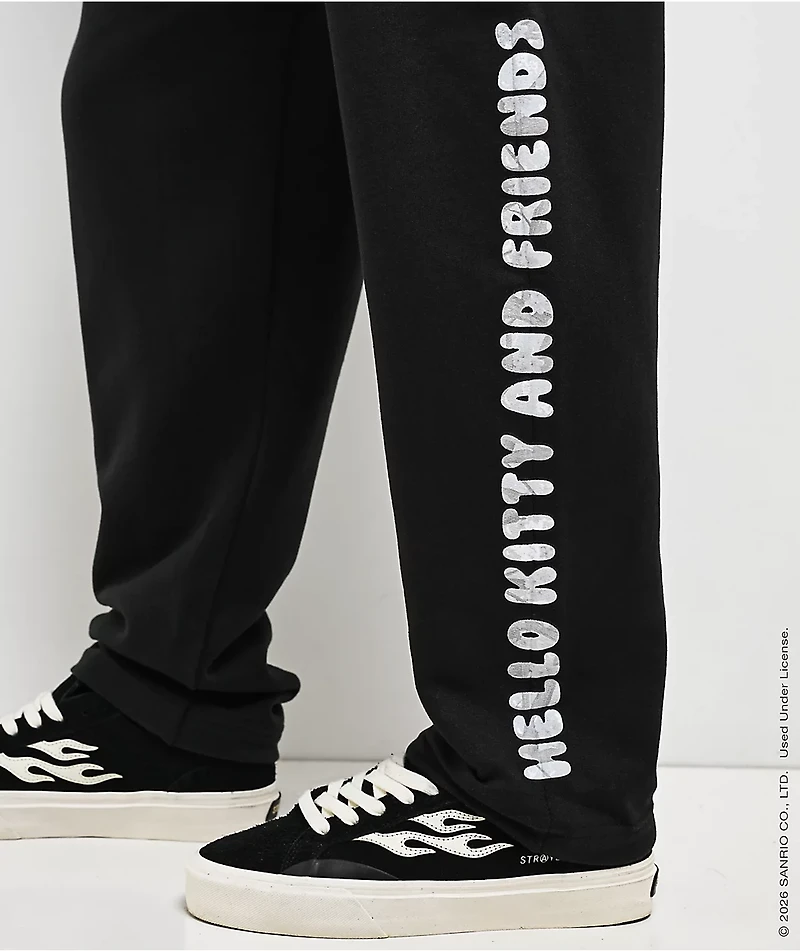 Hello Kitty® and Friends | A.LAB Hello Kitty And Friends Black Sweatpants