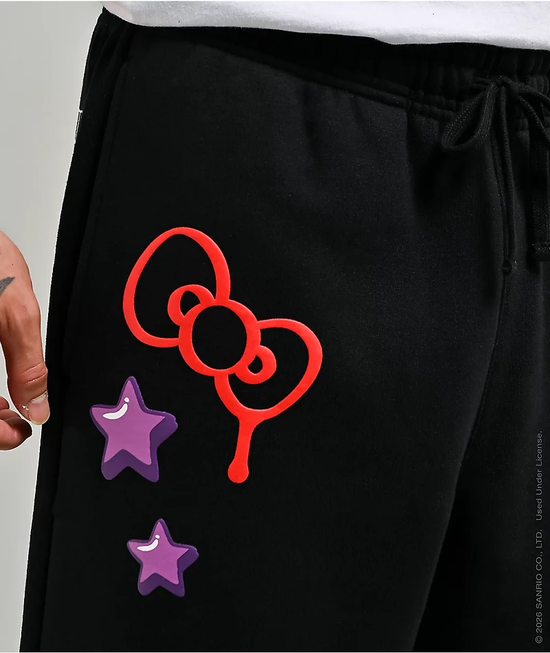 Hello Kitty® and Friends | A.LAB Hello Kitty Tokyo Skate Black Sweatpants