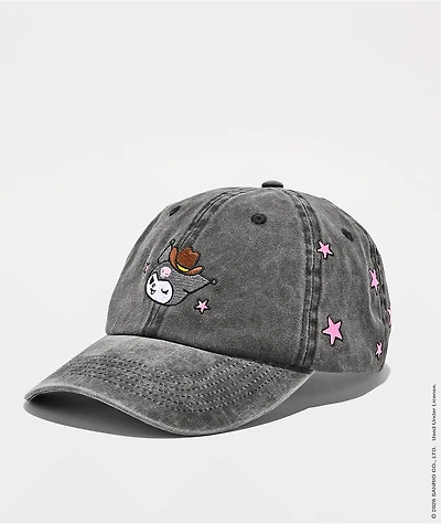 Hello Kitty® and Friends | A.LAB Kuromi™ Cowgirl Black Strapback Hat