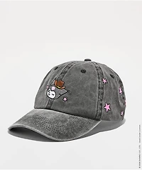 Hello Kitty® and Friends | A.LAB Kuromi™ Cowgirl Black Strapback Hat