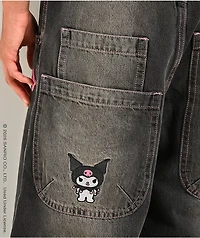 Hello Kitty® and Friends | A.LAB Kuromi™ Mega Black Wash Jeans