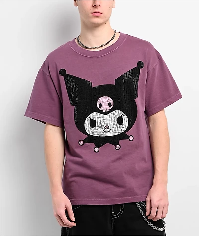Hello Kitty® and Friends | A.LAB Kuromi™ Over The Rainbow Purple T-Shirt