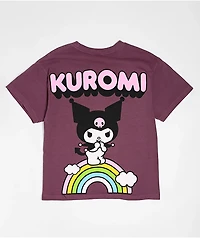 Hello Kitty® and Friends | A.LAB Kuromi™ Over The Rainbow Purple T-Shirt