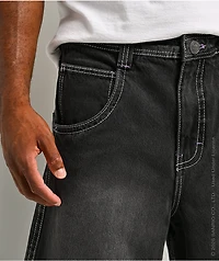 Hello Kitty® and Friends | A.LAB Kuromi™ Tokyo Skate Black Denim Shorts