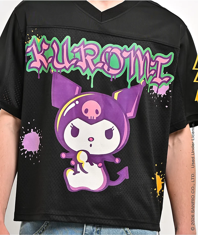 Hello Kitty® and Friends | A.LAB Kuromi™ Tokyo Skate Black Jersey