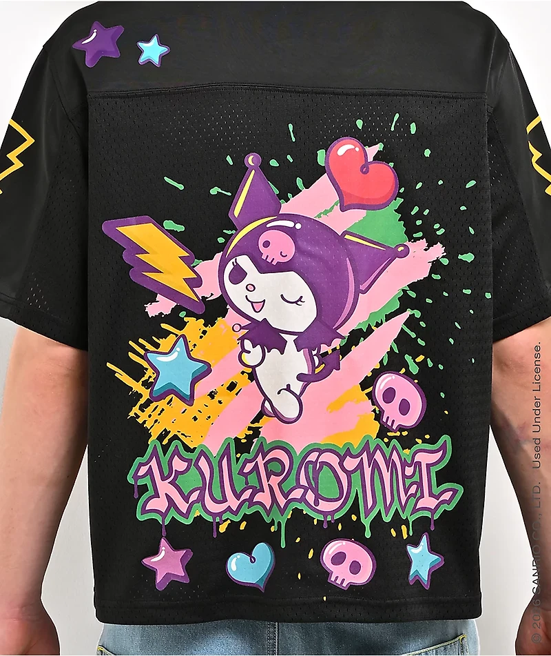 Hello Kitty® and Friends | A.LAB Kuromi™ Tokyo Skate Black Jersey